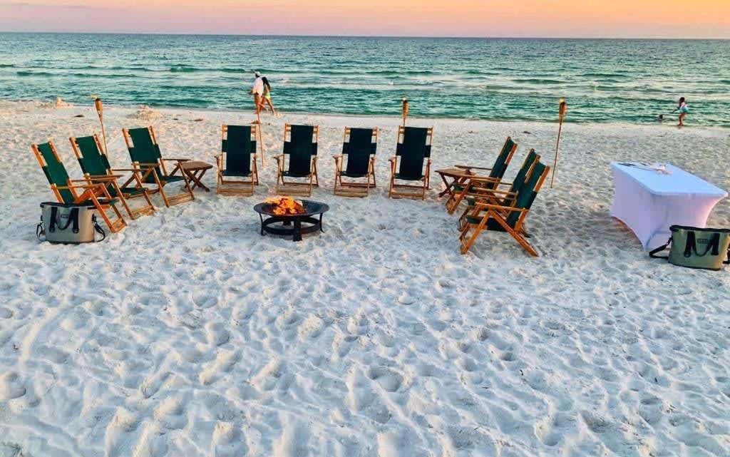 Villa The Birdhouse In Luxury Watercolor Brand New 6 Seat Golf Cart Santa Rosa Beach Esterno foto