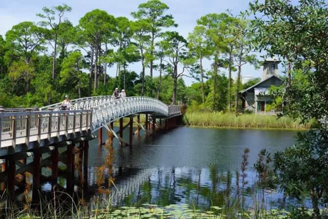 Villa The Birdhouse In Luxury Watercolor Brand New 6 Seat Golf Cart Santa Rosa Beach Esterno foto