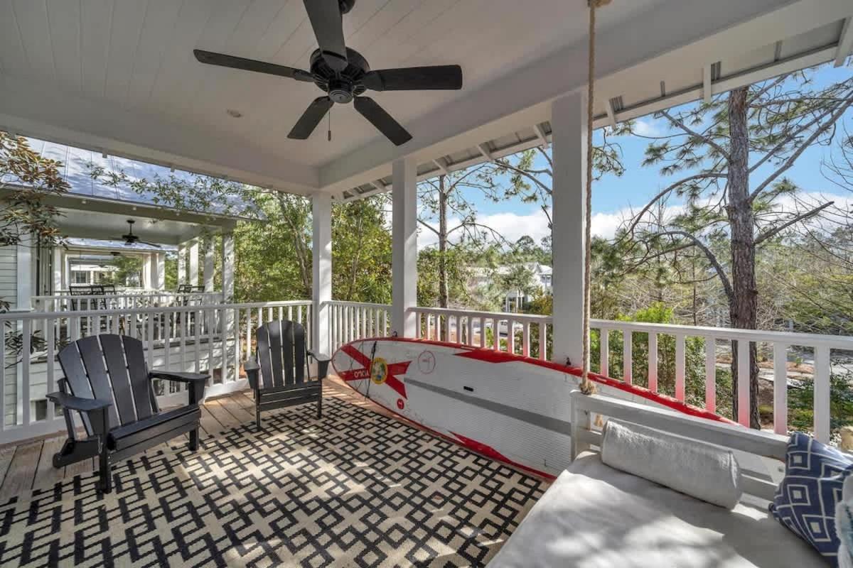 Villa The Birdhouse In Luxury Watercolor Brand New 6 Seat Golf Cart Santa Rosa Beach Esterno foto