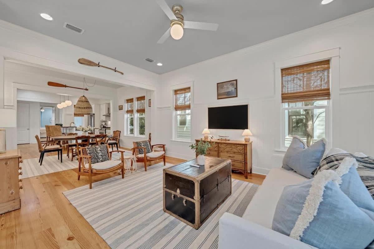 Villa The Birdhouse In Luxury Watercolor Brand New 6 Seat Golf Cart Santa Rosa Beach Esterno foto