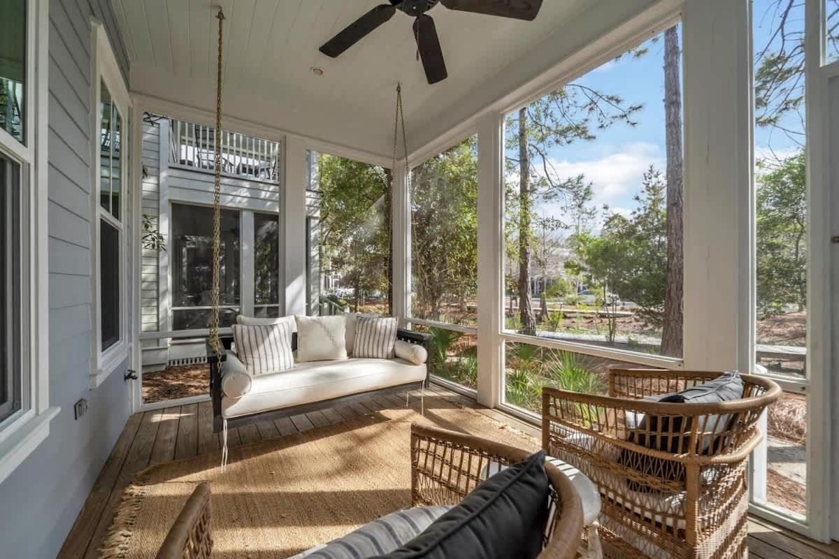 Villa The Birdhouse In Luxury Watercolor Brand New 6 Seat Golf Cart Santa Rosa Beach Esterno foto