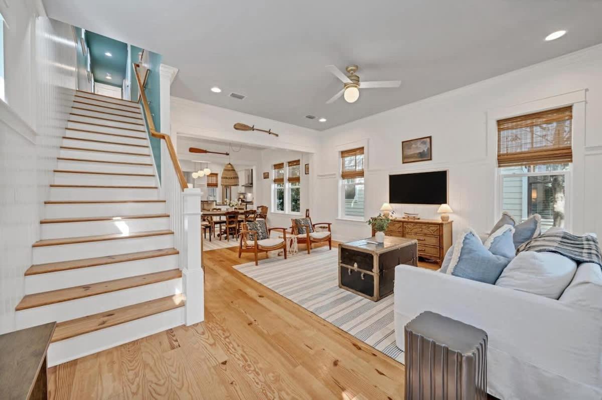 Villa The Birdhouse In Luxury Watercolor Brand New 6 Seat Golf Cart Santa Rosa Beach Esterno foto